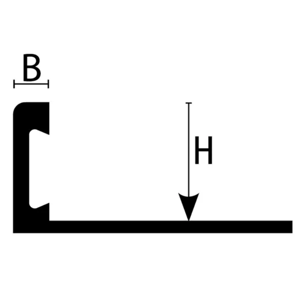 B-3mm.&nbsp; H- 6/8/10/12.5 mm.