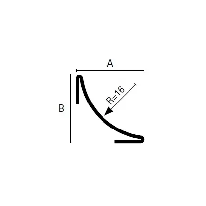 A=15mm / B=15mm