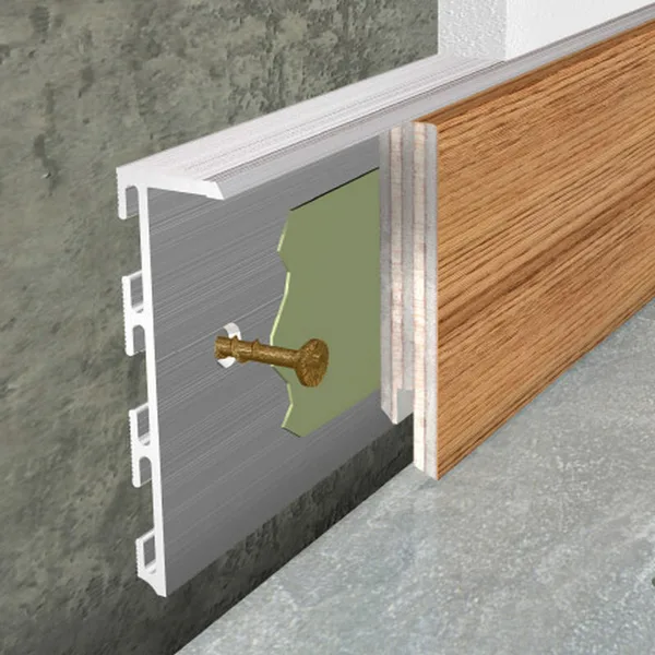 Metāla grīdlīstes Alluwall
