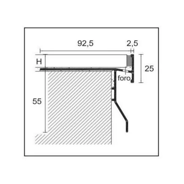 H=10/12.5mm