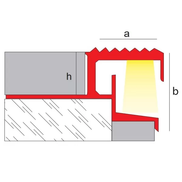 h=10/12mm a=22mm b=22.5mm
