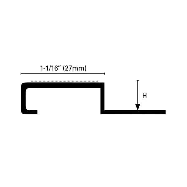H=8/10/12.5mm